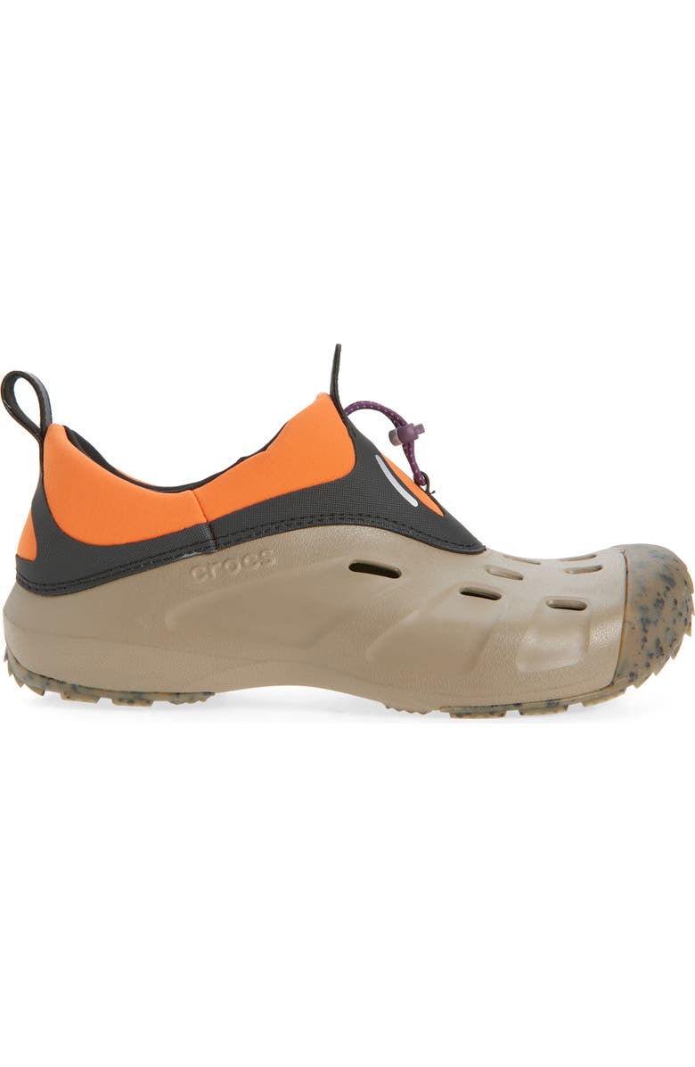 CROCS Quick Trail Low Shoe, Alternate, color, Khaki