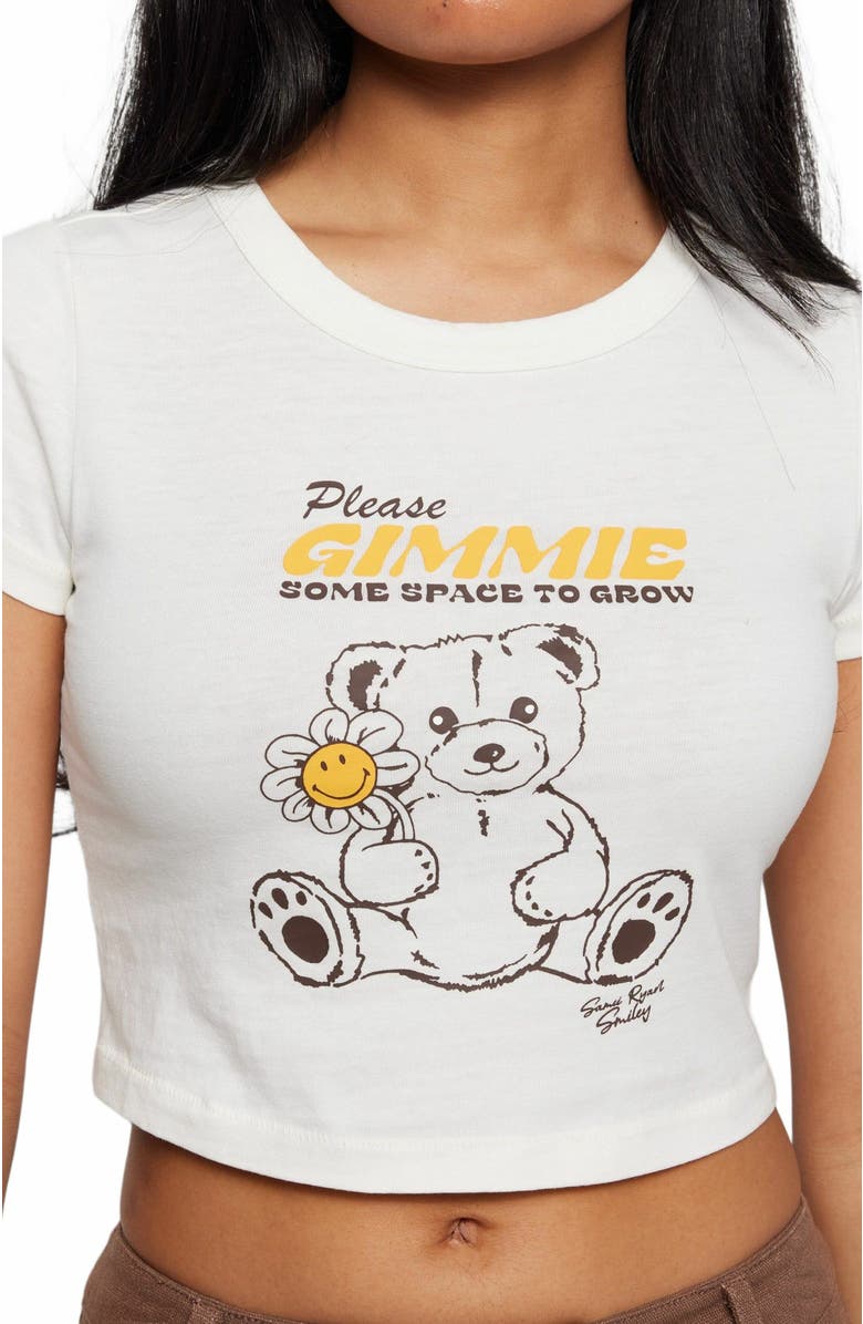 Samii Ryan GIMMIE SPACE BABY TEE, Alternate, color, White