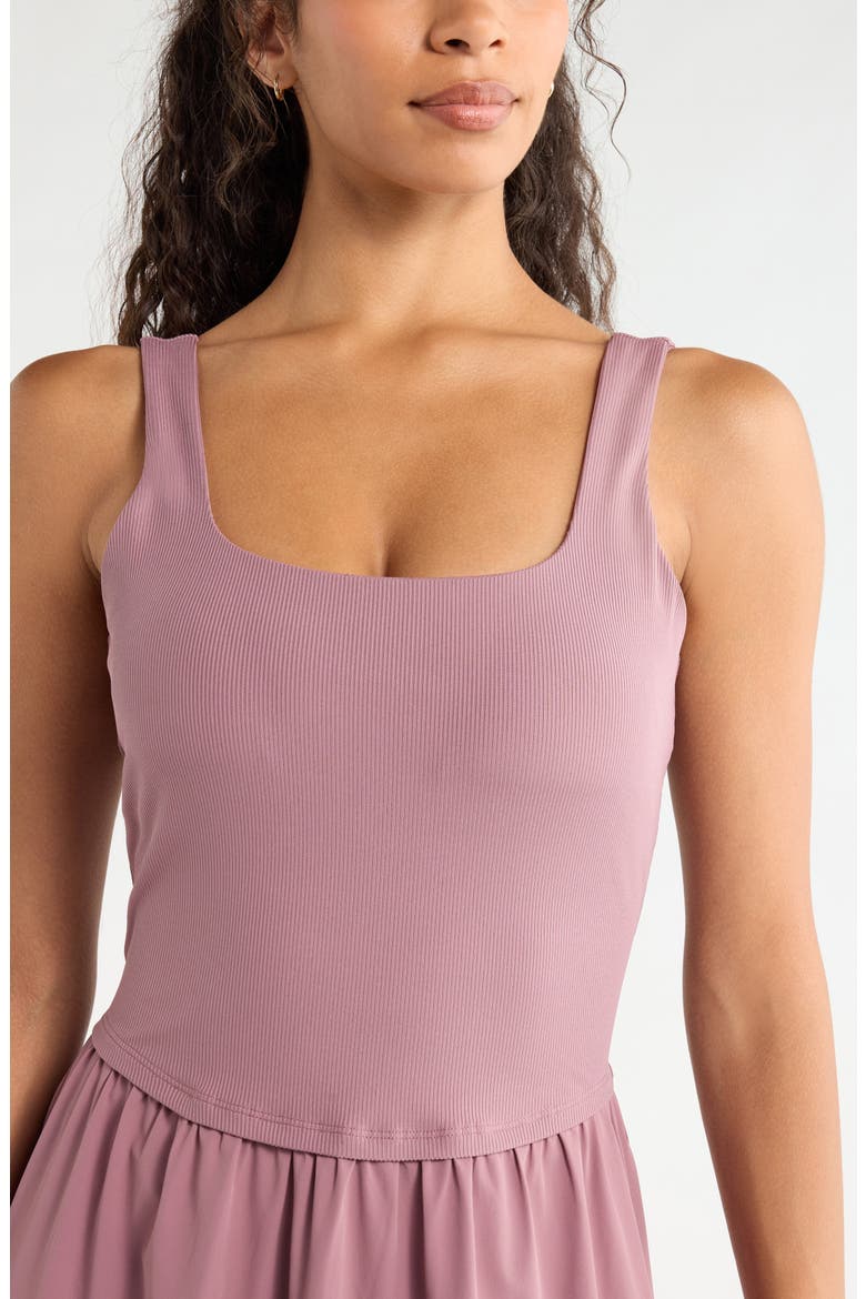 Effortless Sleeveless Midi Dress, Alternate, color, PURPLE SHAKE