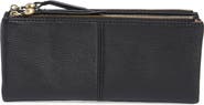 HOBO Keen Large Zip Top Leather Wallet