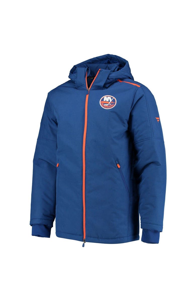 FANATICS Men's Fanatics Branded Royal New York Islanders Authentic Pro Rink Parka Full-Zip Hoodie Jacket, Alternate, color, 