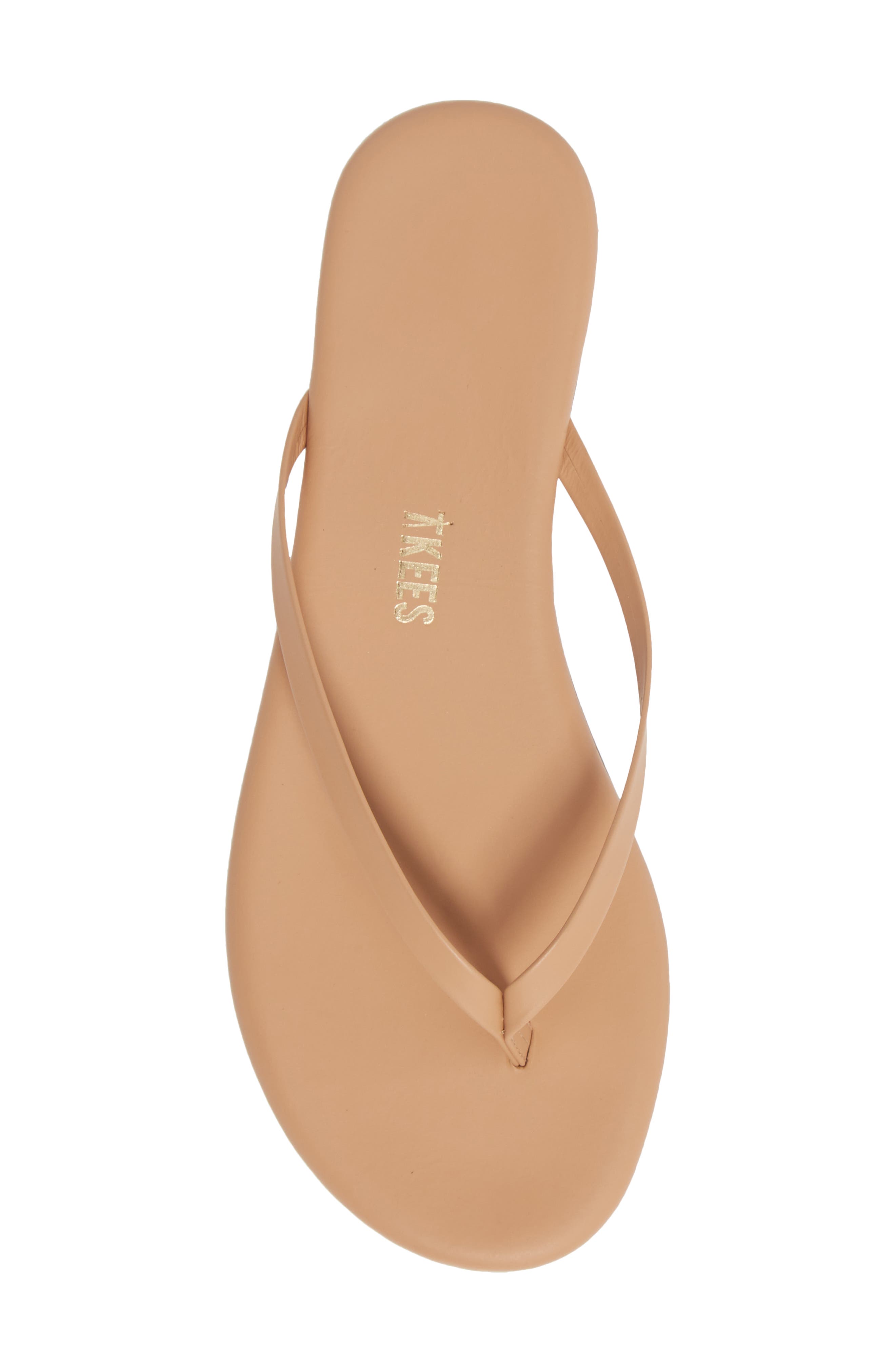 Foundations Matte Flip Flop, Alternate, color, HAZELBERRY