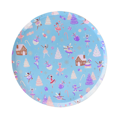 Sugarplum Patterned Large Plates