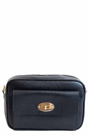 Persaman New York Leather Camera Crossbody Bag