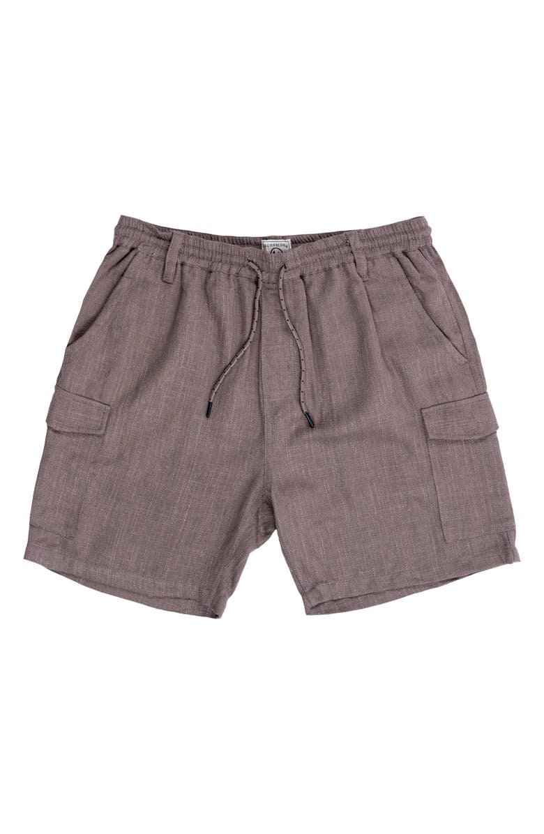 BURNSIDE Cotton Blend Cargo Shorts, Main, color, 