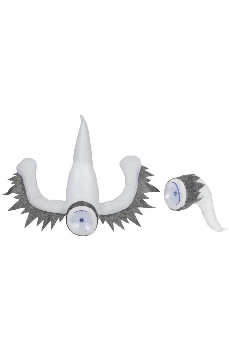 Northlight Ghoulish Ghost 3-D Halloween Window Decoration - 12", Alternate, color, 