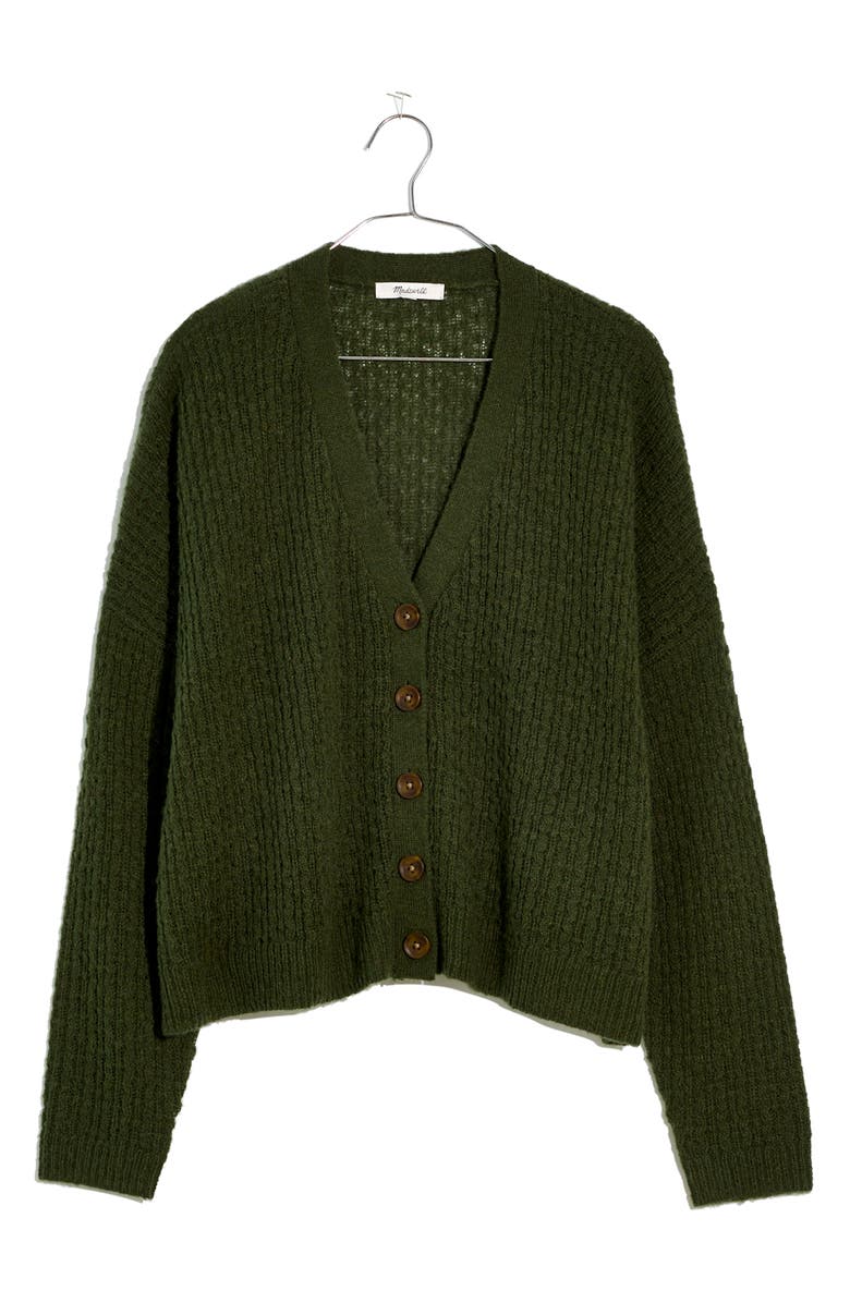 Madewell Mayfair Sweater Cardigan, Alternate, color,