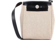 Pre-Owned Hermes Herbag Toile and Leather TPM