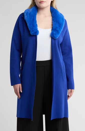 BY DESIGN Dallas Faux Fur Trimmed Coat