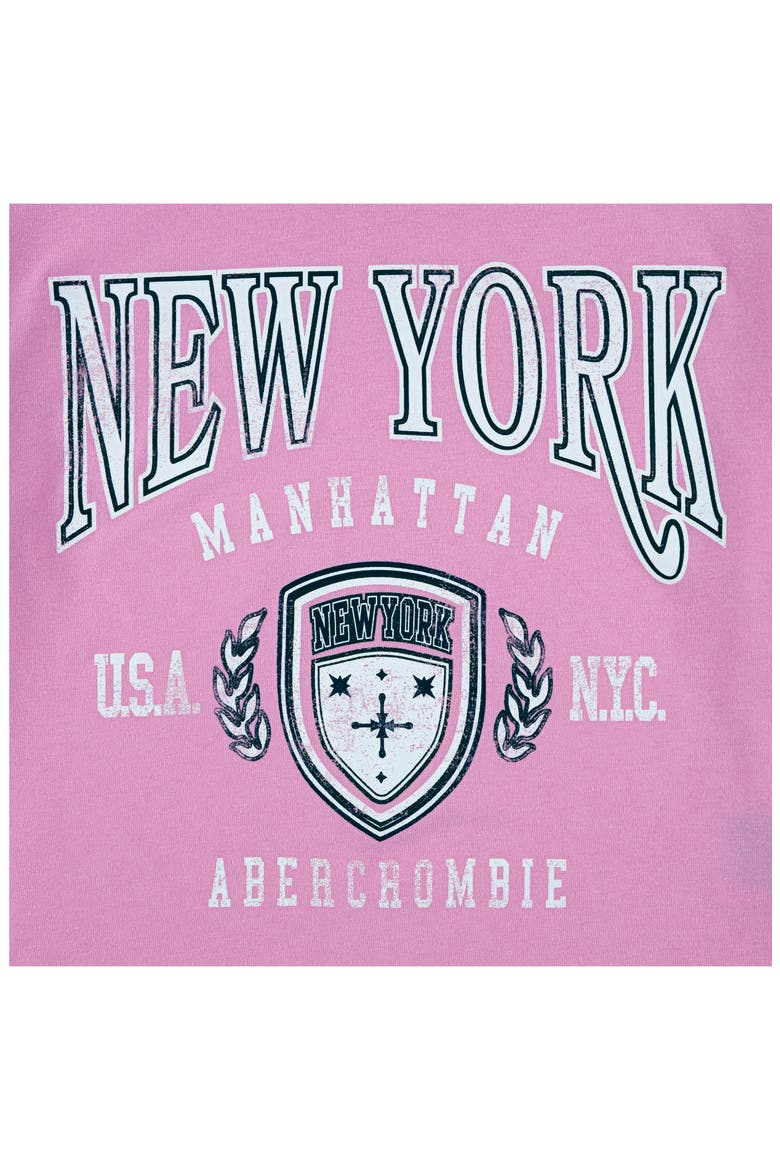 Kids' Logo Graphic T-Shirt, Alternate, color, ACIBEGONIA