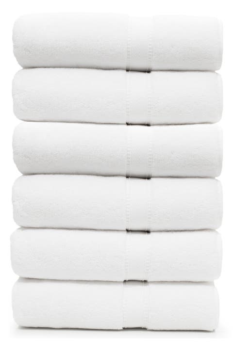 LINUM HOME TEXTILES 100% Turkish Cotton Sinemis Terry Washcloths - Set of 6 or 12