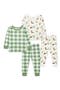 Cowboy Theme 2-Pack Stretch Viscose Pajama Set