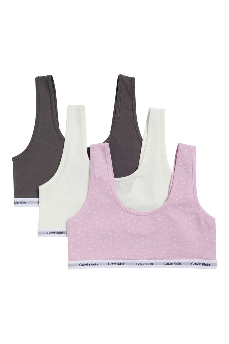 Classic Bralette - Pack of 3, Main, color, ORCHID MULTI