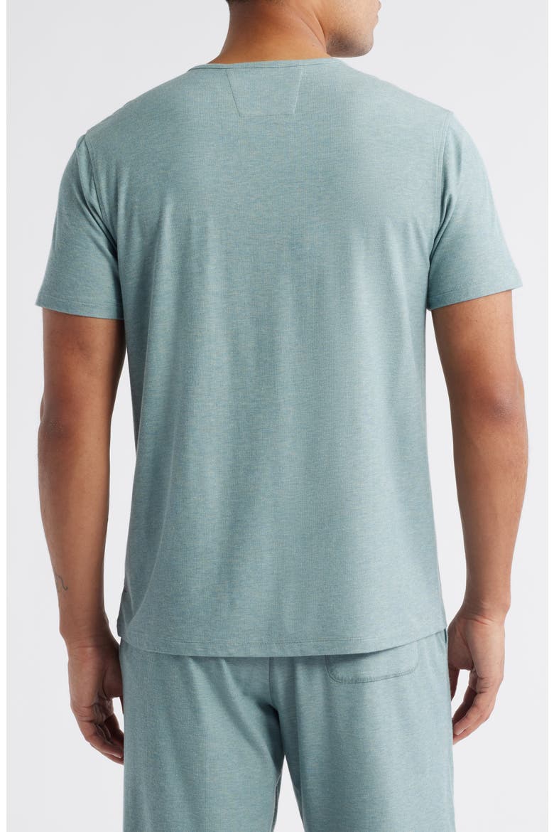 Ribbed Rayon Blend Pajama Pocket T-Shirt, Alternate, color, PISTACHIO