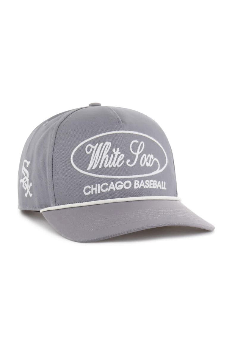 Men's '47 Gray Chicago White Sox Foundational Hitch Adjustable Hat, Main, color, Gray