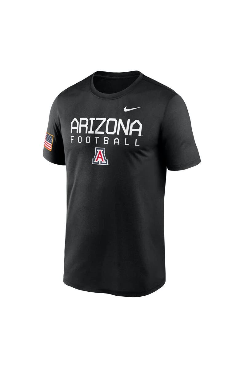 Nike Men's Nike  Black Arizona Wildcats 2024 Military Appreciation Legend Performance T-Shirt, Alternate, color, Black