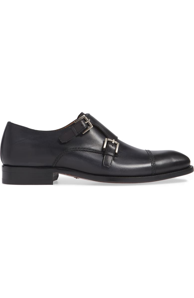 Mezlan Acosta Double Strap Cap Toe Monk Shoe, Alternate, color,