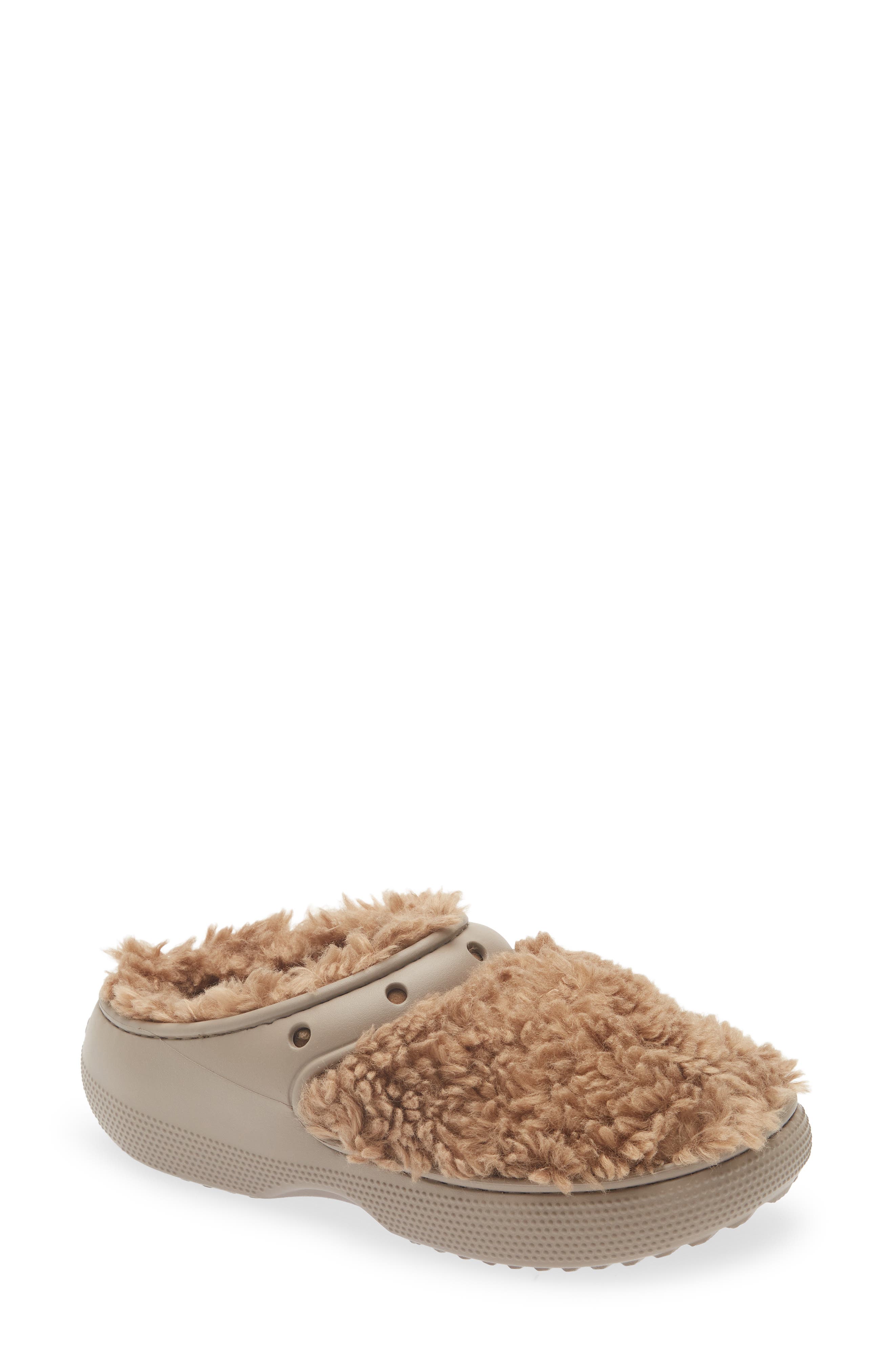 The Thing Faux Shearling Clog