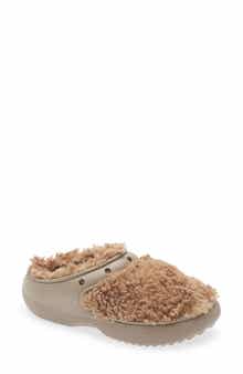 The Thing Faux Shearling Clog