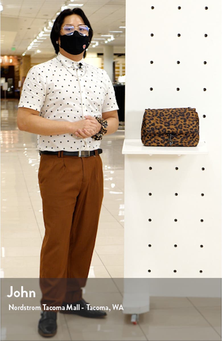 Edie Jumbo Quilted Nylon Shoulder Bag, sales video thumbnail