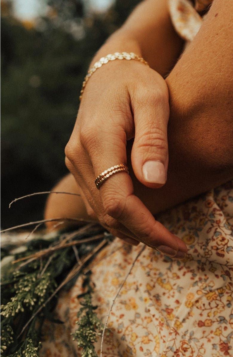 MADE BY MARY Poppy Ring, Alternate, color, Silver
