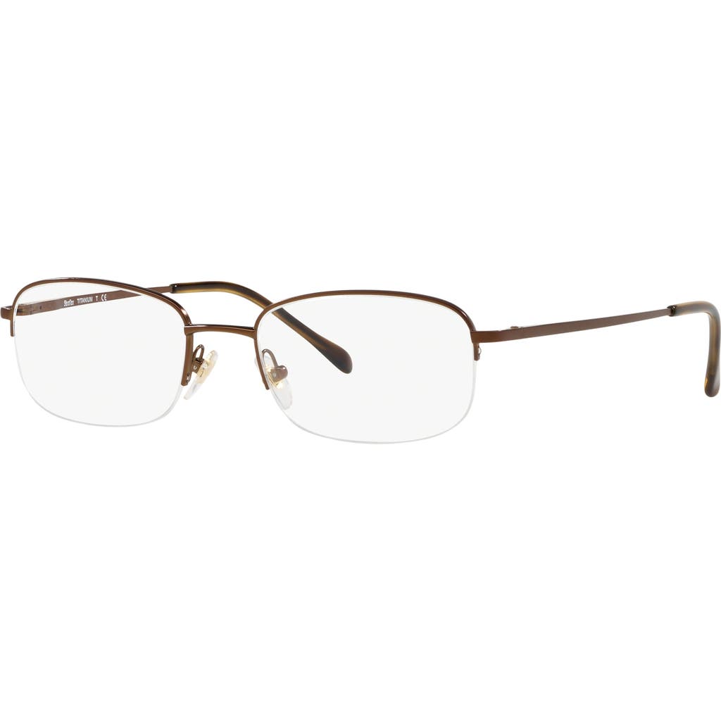 Sferoflex 52mm Oval Optical Glasses In Black