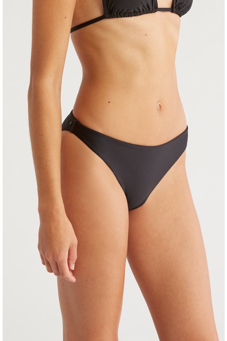 Simply Seamless Skimpy Bikini Bottoms, Alternate, color, BLACK
