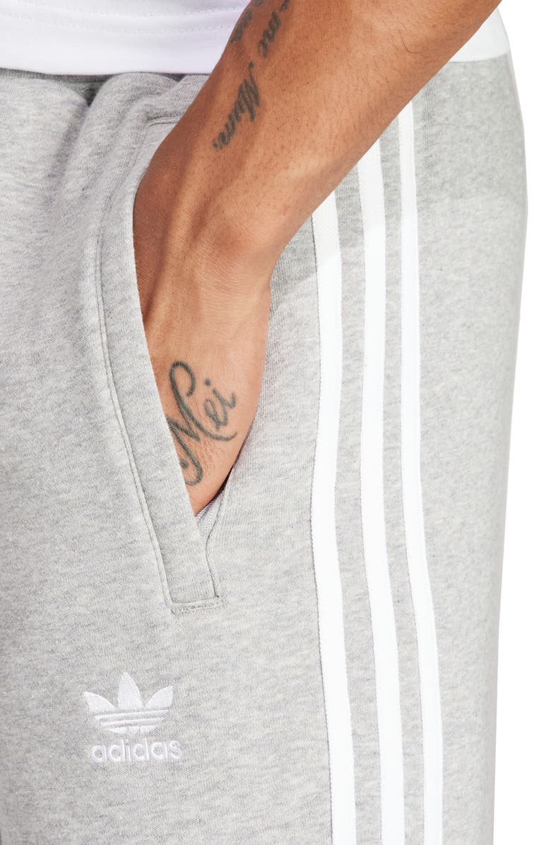 adidas Adicolor 3-Stripes Slim Fit Joggers, Alternate, color, Medium Grey Heather