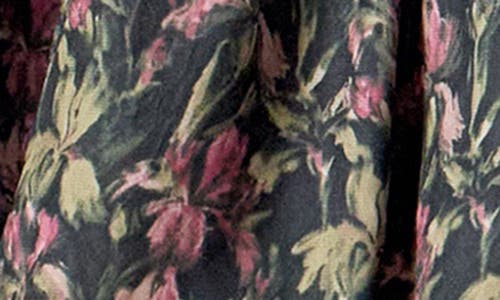 Endless Rose Tiered Floral Sleeveless Maxi Dress In Brown