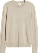Caslon® Merino Wool Blend Crewneck Sweater