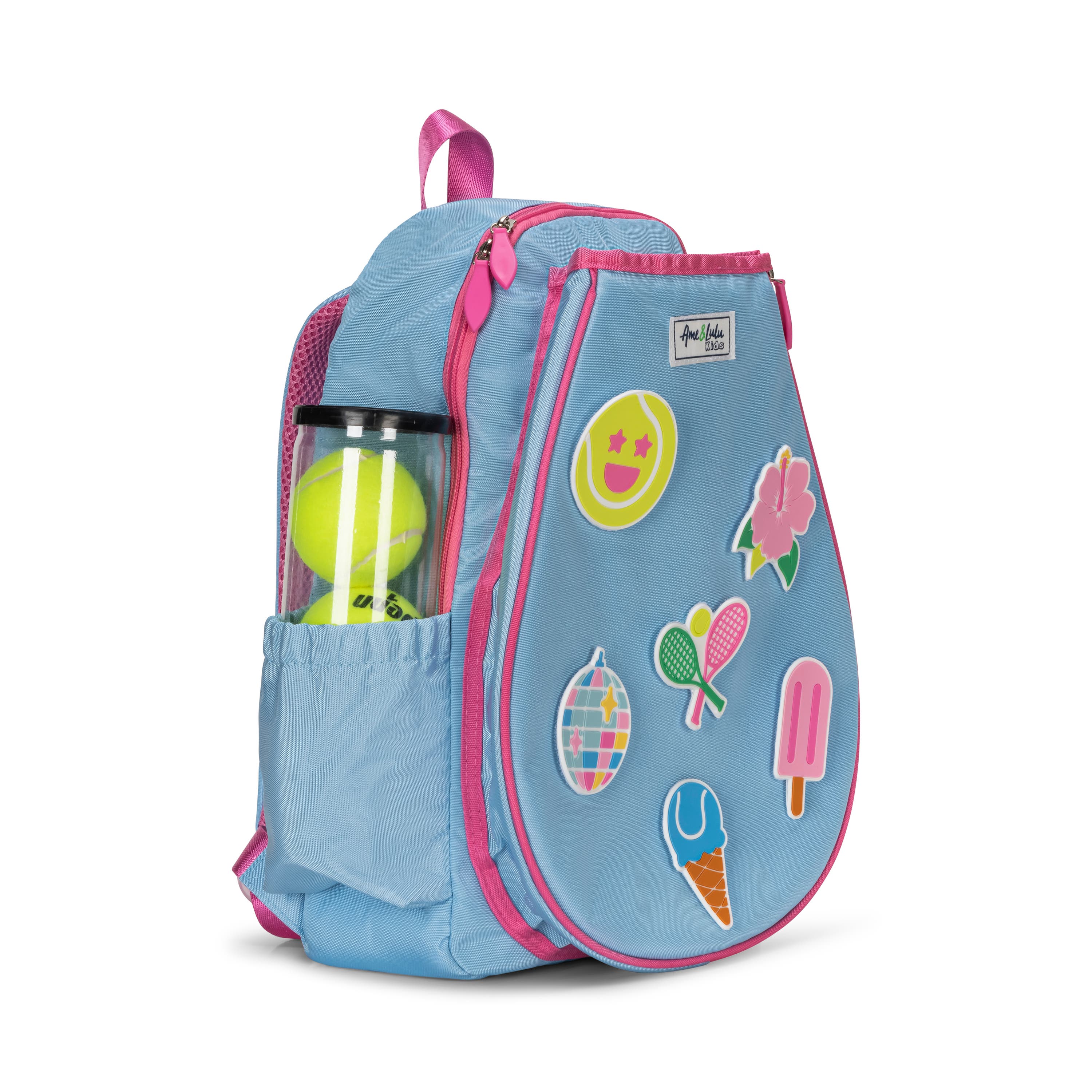 Ame & Lulu Little Patches Tennis backpack, Alternate, color, Disco & Friends