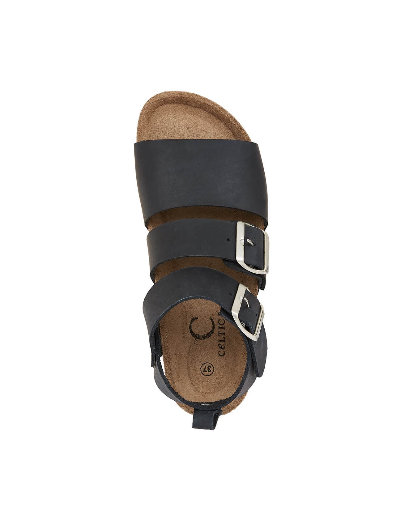 An elegant triple strap sandal, Alternate, color, NAVY