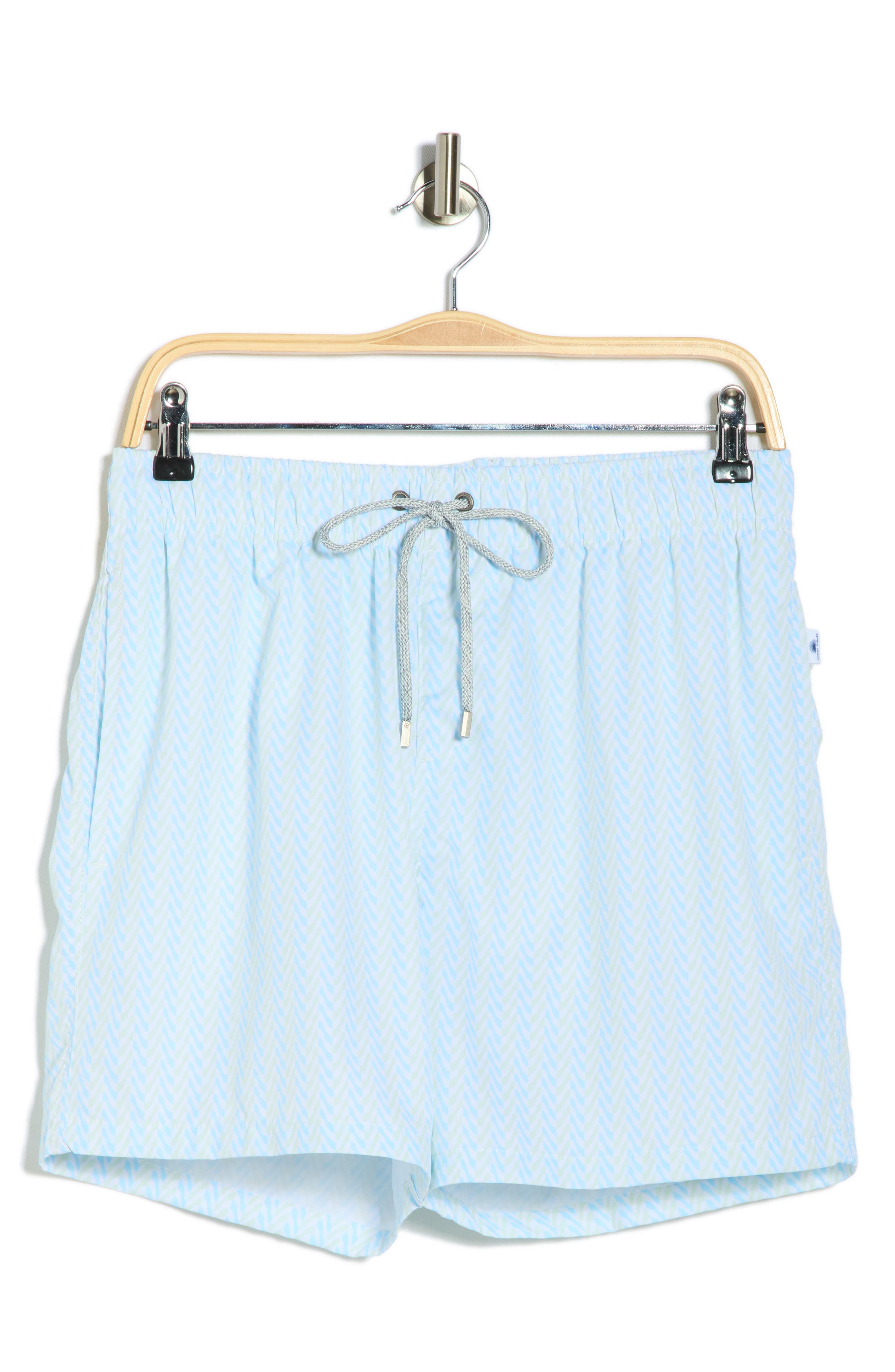 Vintage Summer 4-Way Stretch Volley Swim Trunks
