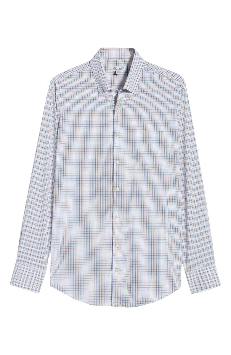 Peter Millar Plaid Perfomance Woven Shirt, Alternate, color,