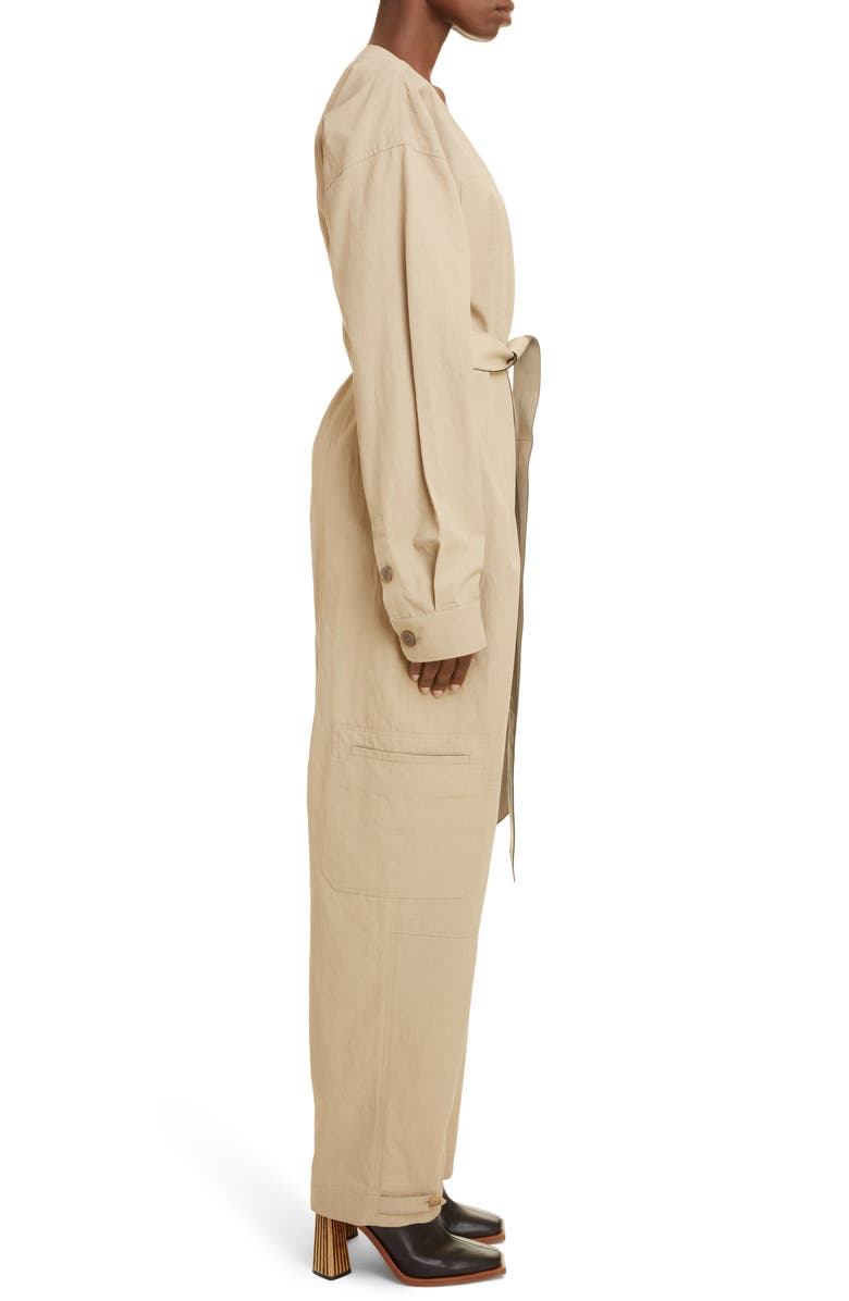 Givenchy Belted Jumpsuit, Alternate, color,