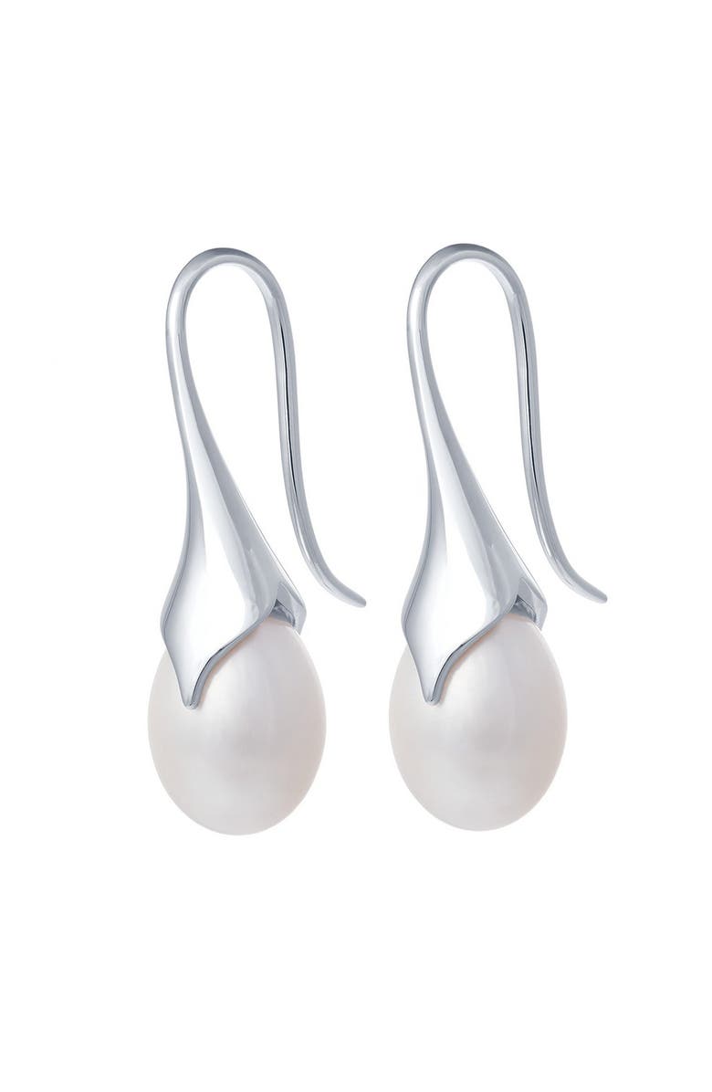 Lucy Quartermaine Pearl Drop Earrings, Main, color, 