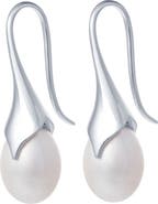 Lucy Quartermaine Pearl Drop Earrings