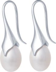 Lucy Quartermaine Pearl Drop Earrings