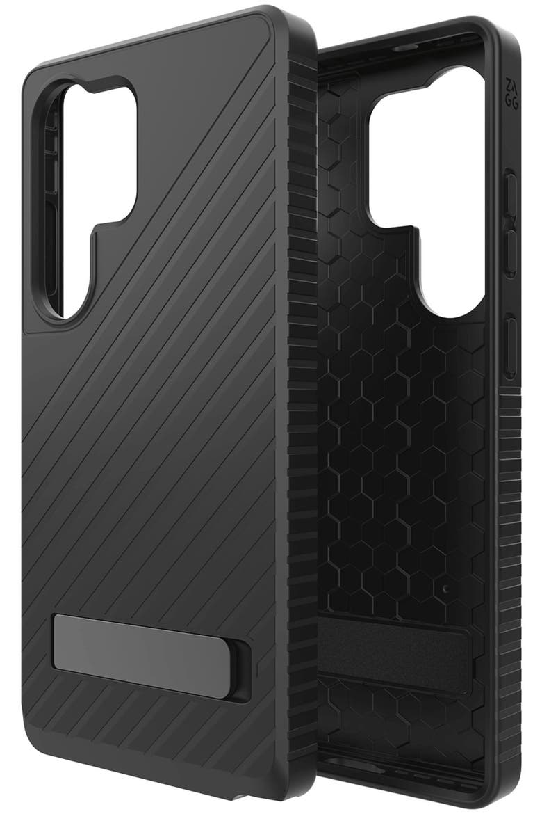 Denali Case with Kick Stand for Samsung Galaxy S25 Ultra, Main, color, Black