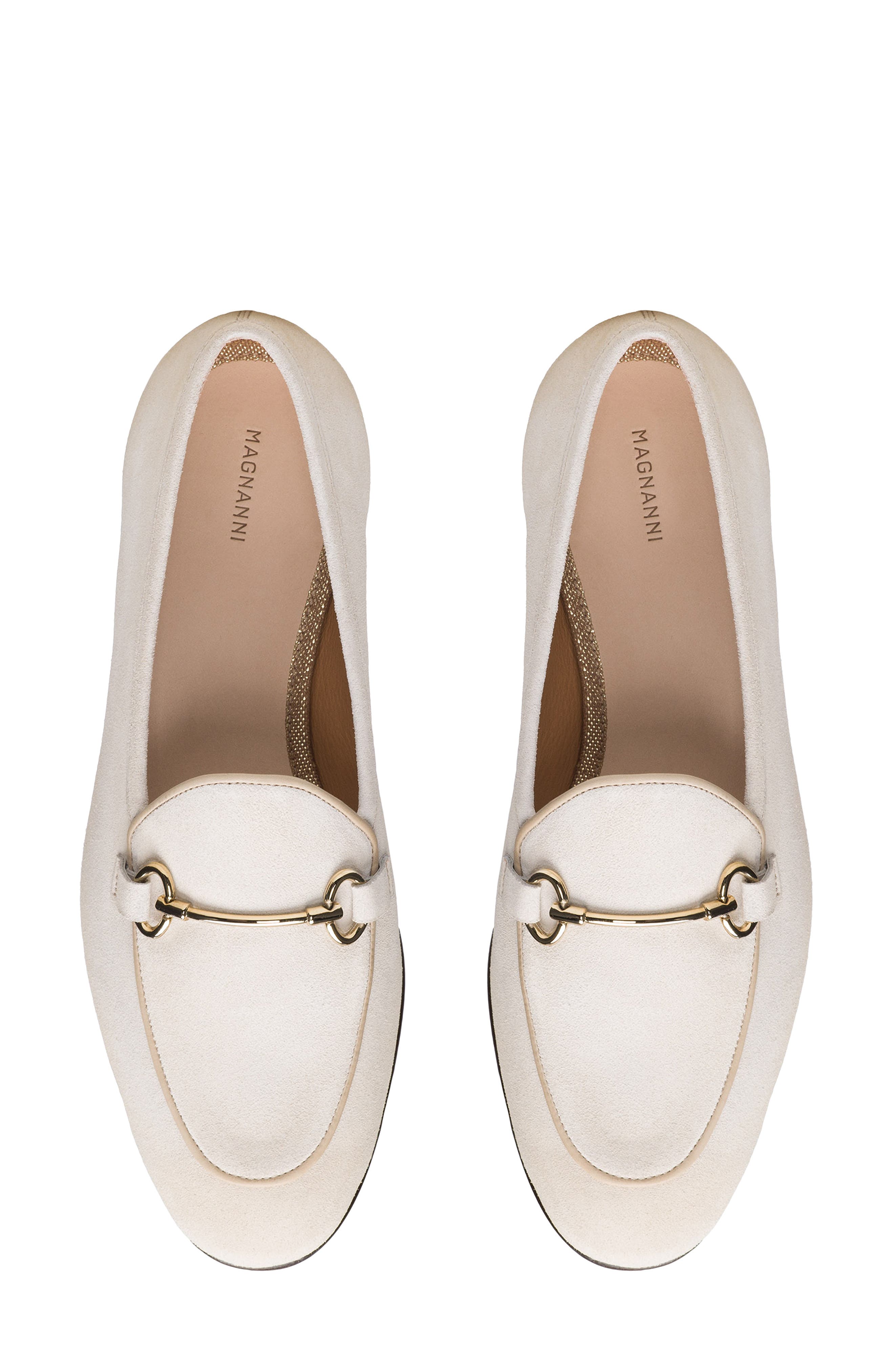 Stella II Loafer, Alternate, color, BONE SUEDE