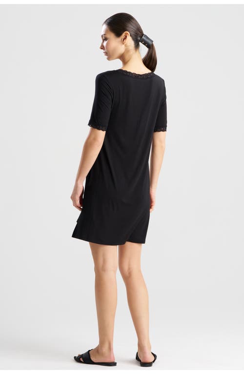 Natori Feathers Essentials Jersey Knit In Black