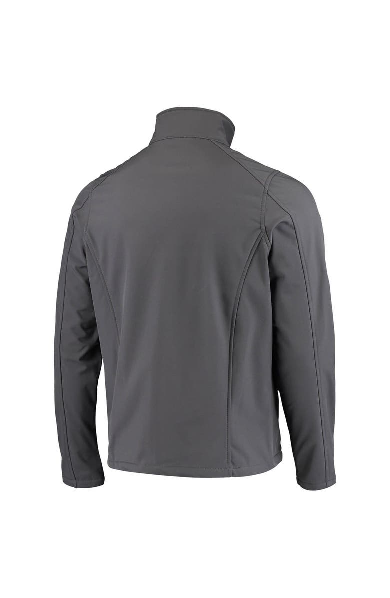 DUNBROOKE Men's Dunbrooke Charcoal Cleveland Browns Sonoma Softshell Full-Zip Jacket, Alternate, color, Charcoal