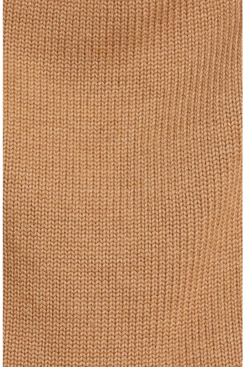 Cowl Back Merino Wool Turtleneck Sweater, Alternate, color, TAUPE