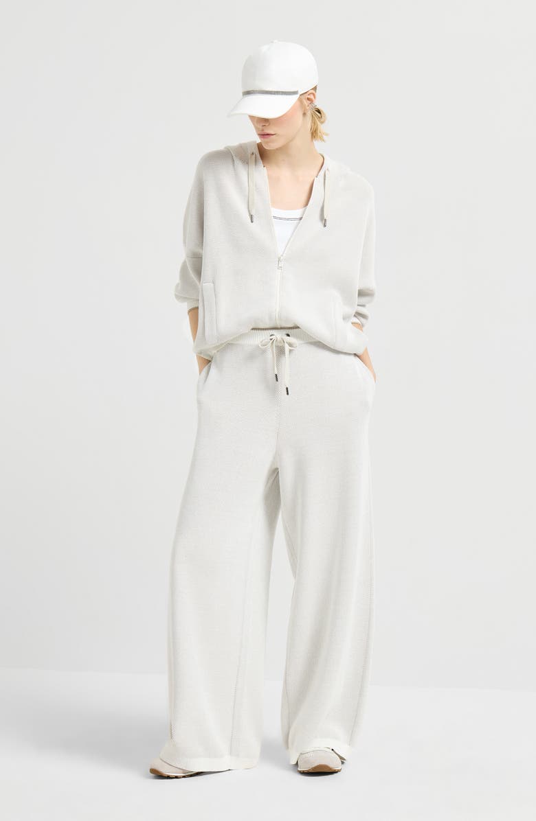 Brunello Cucinelli Track trousers, Alternate, color, Panama