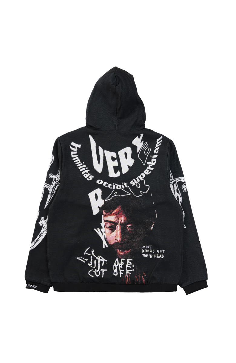VERYRARE David Vs Goliath Hoodie, Alternate, color, Black