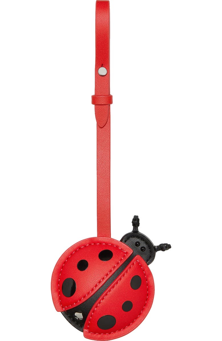 Kate Spade New York ladybug bag charm, Main, color,