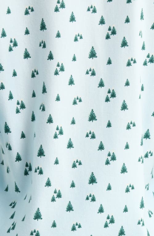 Nordstrom Cozy Cotton Blend Flannel Pajamas In Blue