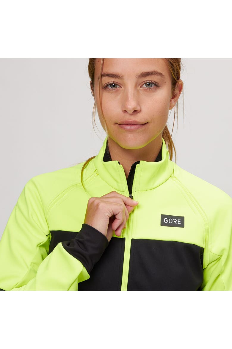 Phantom Cycling Jacket - Women's, Alternate, color, Black/Neon Yellow
