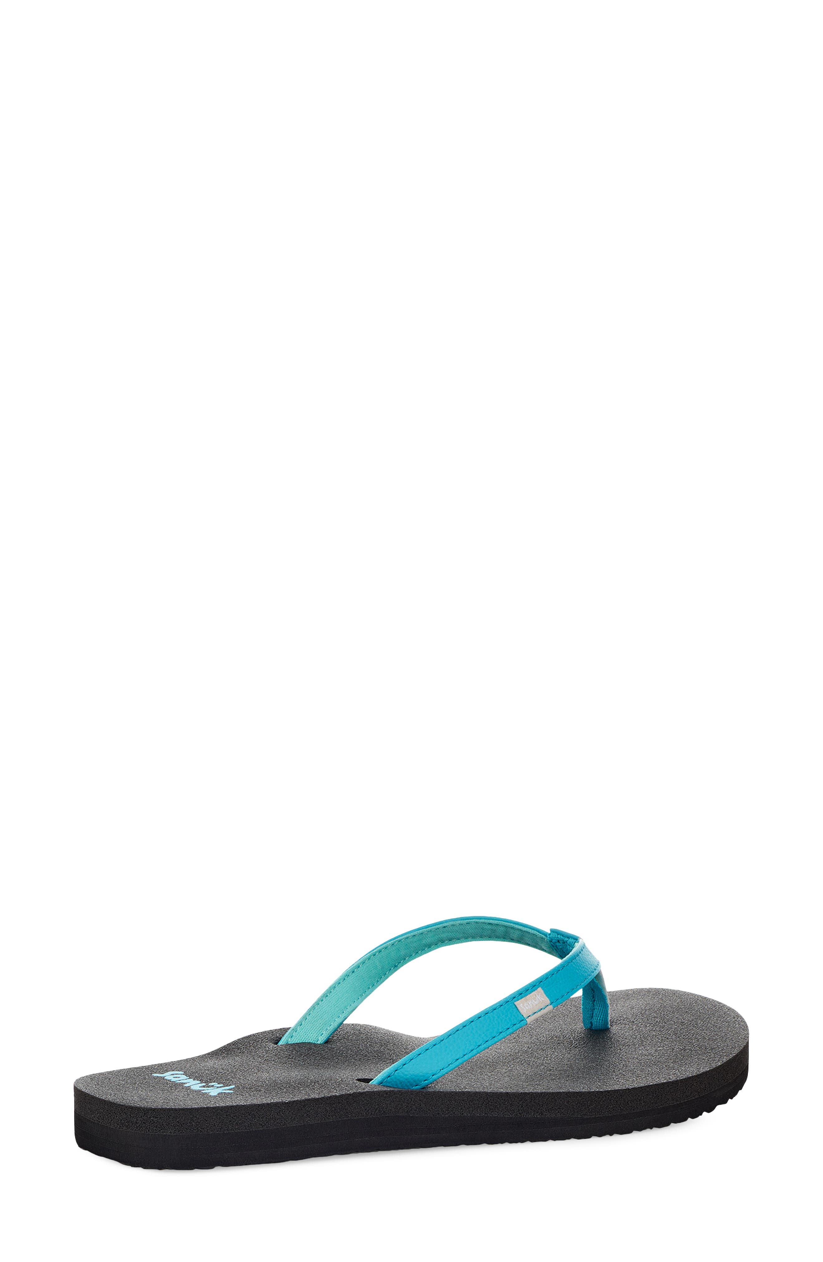 Sanuk 'Yoga Joy' Flip Flop, Alternate, color, Sc Blue