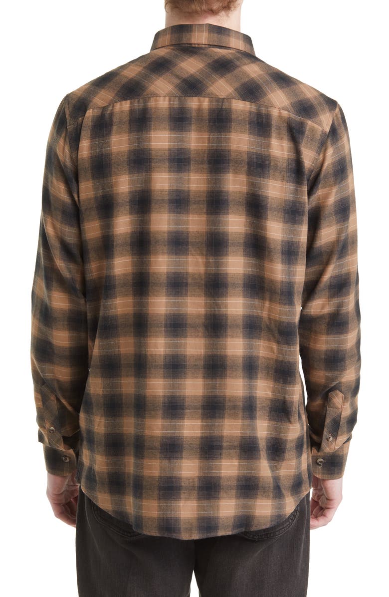 TravisMathew Give It a Try Plaid Button-Up Shirt, Alternate, color,